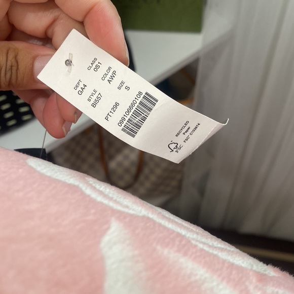 New J. Crew Pink Puff Sleeved Smocked Mini Dandelion Swirl Mini Dress Size S - Picture 7 of 7